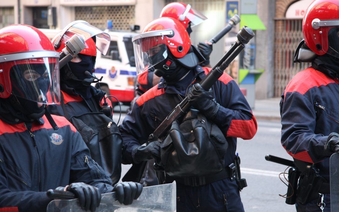 Una embolia pulmonar, causa de la muerte del ertzaina en los disturbios en Bilbao